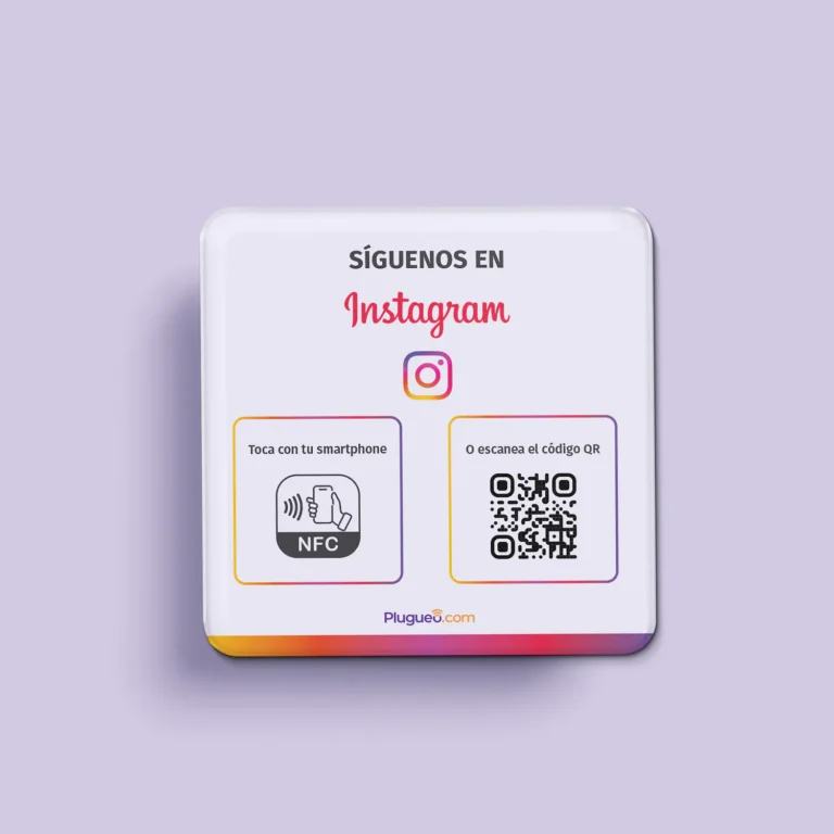 Placa Seguidores Instagram