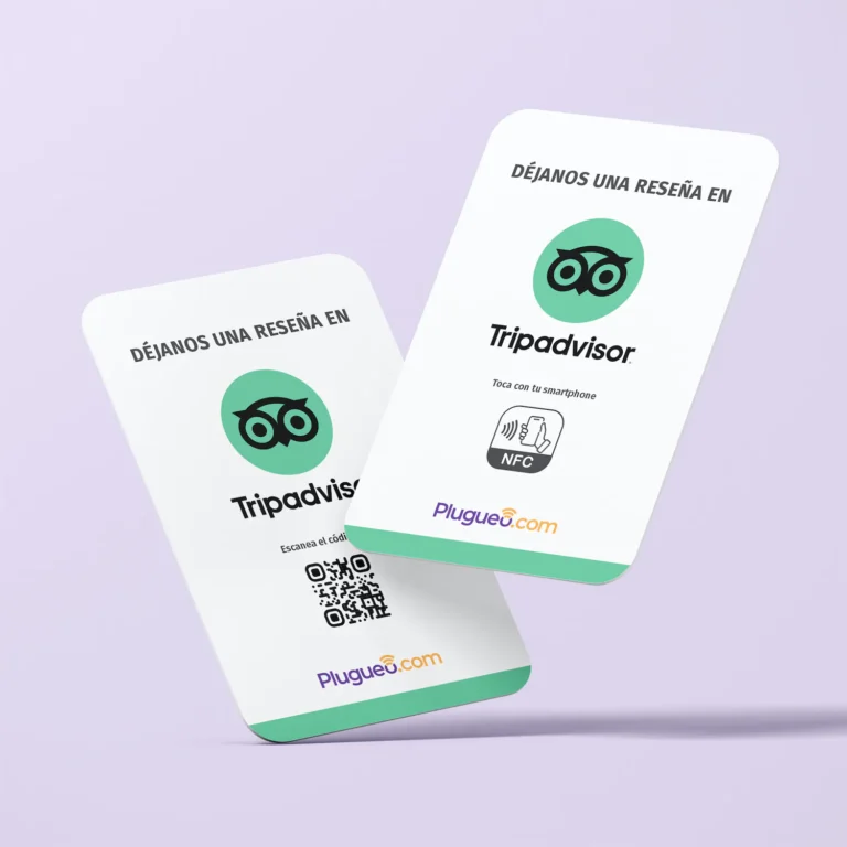 Tarjeta Reseñas TripAdvisor